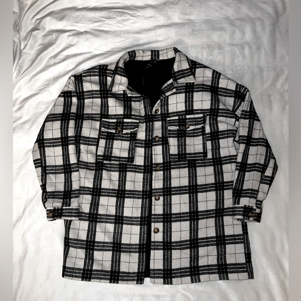 Windsor Store Oversized Plaid Shacket